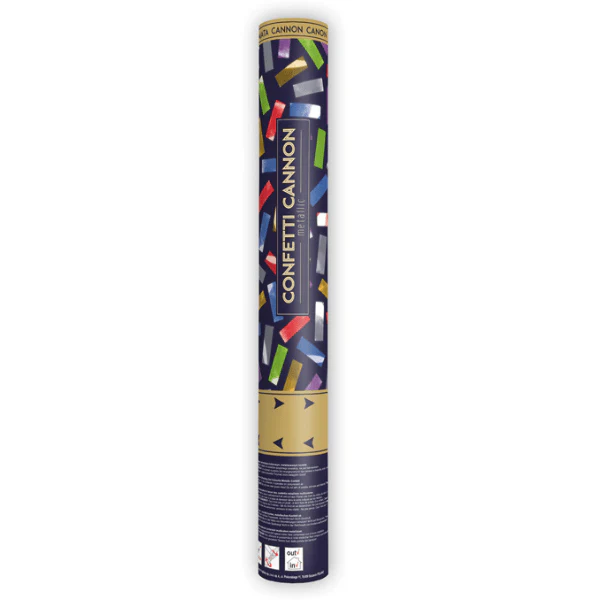 CANON CONFETTIS 40CM RECTANGLE MULTICOLORE